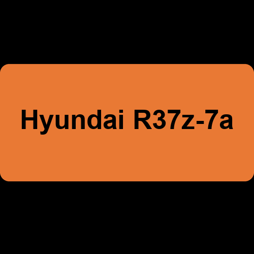 Hyundai R37z-7a